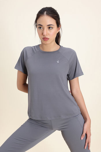 Buy Zelocity Quick Dry Relaxed Top - Steel Grey